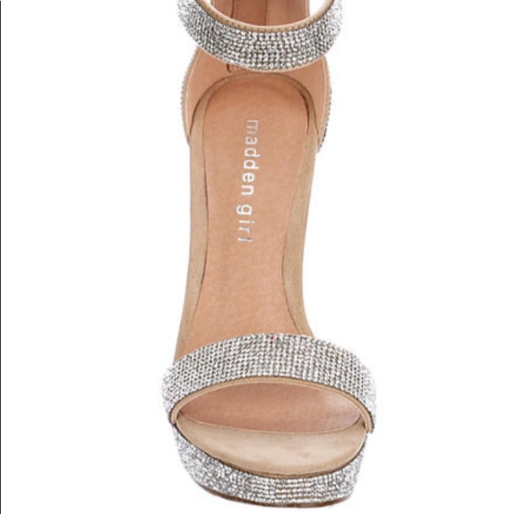 Rhinestone BLUSH heels